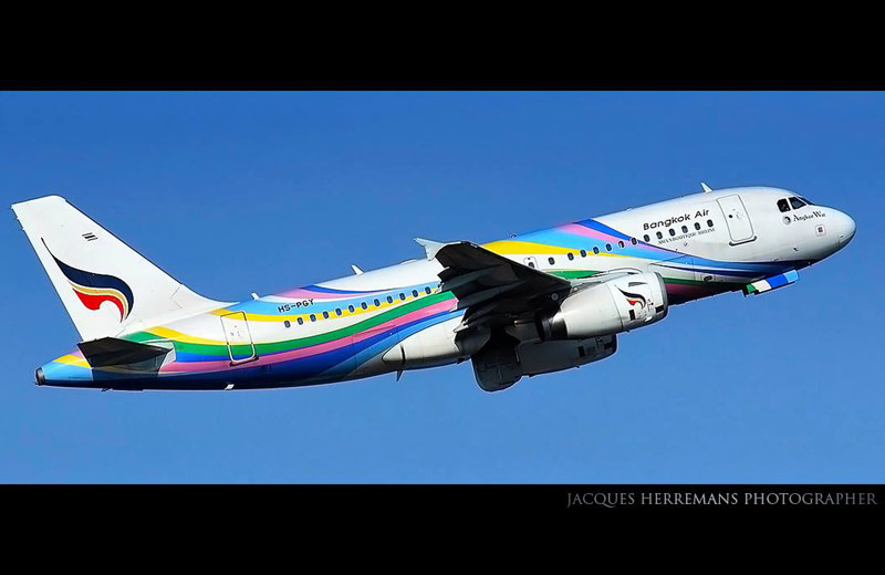 Bangkok Airways vols vers Hong Kong