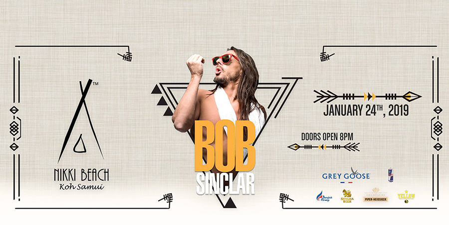 Bob Sinclar au Nikki Beach Koh Samui