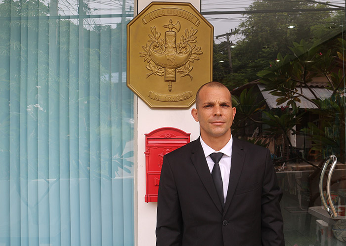Mr CAPORALI Alexandre Consul honoraire de la province de Surat Thani 