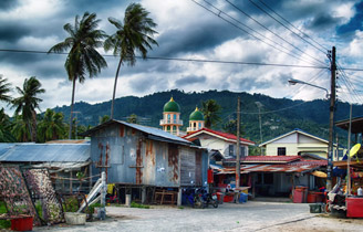 Hua Thanon le village musulman 